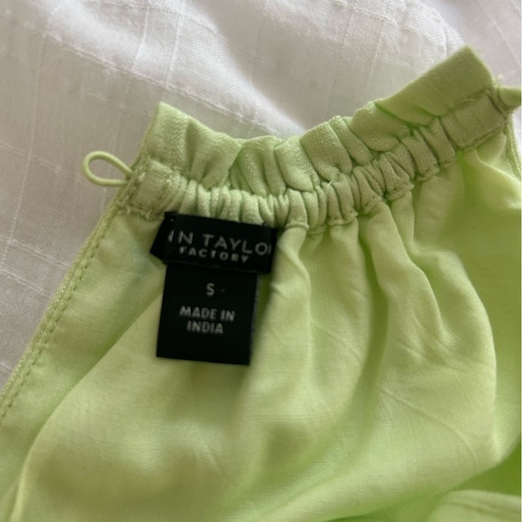 Ann Taylor Factory women pistachio summer dress - Picture 3 of 4